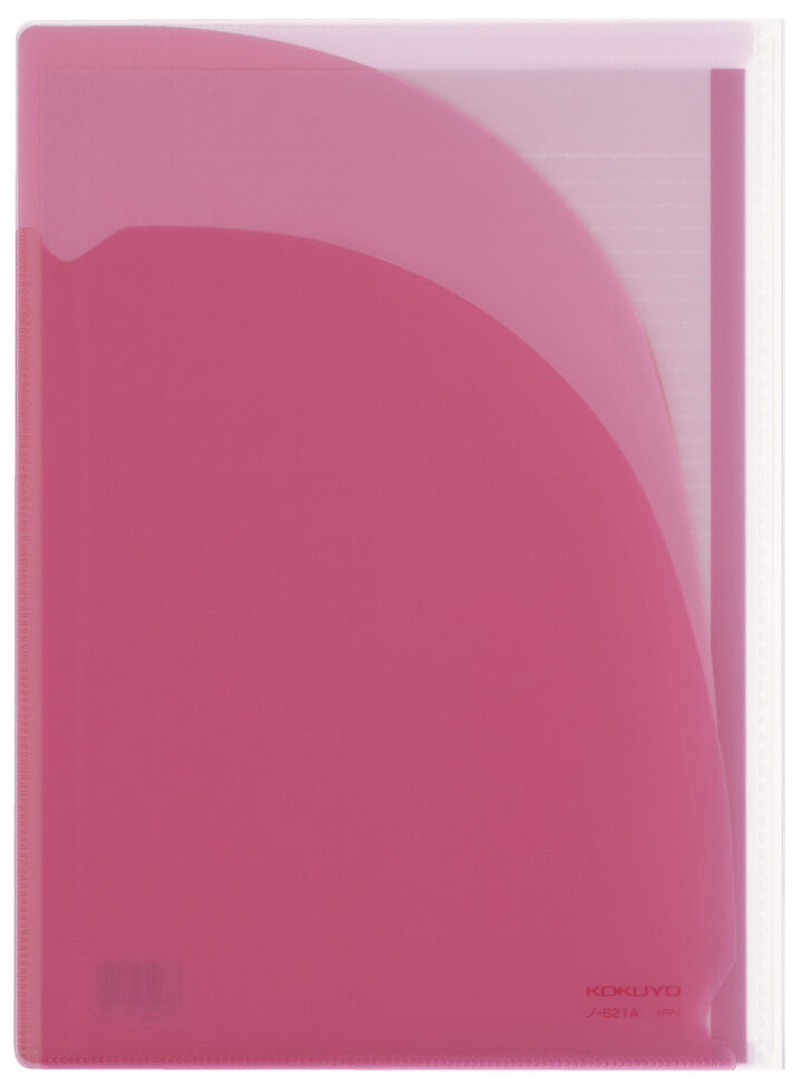 Campus notebook Notebook Print storage pocket included A4 Pink 7mm rule 30 sheets,Pink, medium image number 1