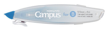 Campus Pen type Refillable Body Correction tape 5.5mm x 6m,Blue, small image number 1