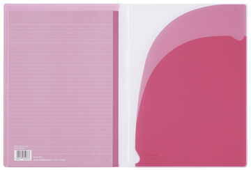 Campus notebook Notebook Print storage pocket included A4 Pink 7mm rule 30 sheets,Pink, small image number 2