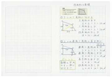 Campus notebook B5 5mm Grid with 10mm Line 30 Sheets,Green, small image number 2