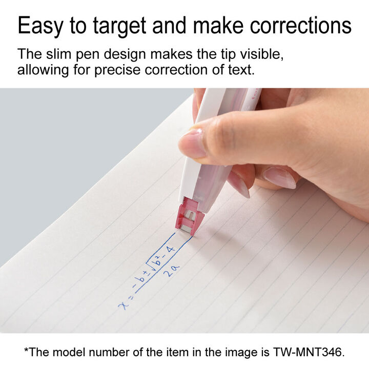Campus Pen type Refill tape Correction tape 5.5mm x 6m,Blue, medium image number 5