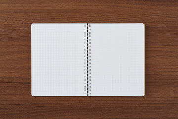 Soft ring Notebook Sooofa Cardboard 4mm Grid line B6 Black,Black, small image number 3