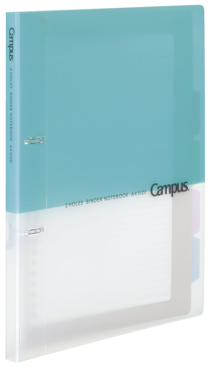 Campus Easy binding of prints 2 Hole Binder notebook A4 Light Blue,Light Blue, medium image number 1