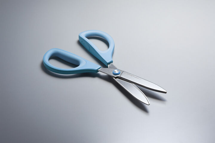 SAXA Scissors x Non-stick blade x Blue,Blue, medium image number 4