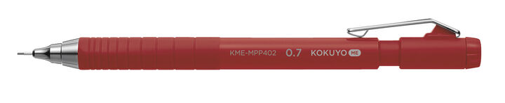 KOKUYO ME Mechanical pencil 0.7mm TARTAN RED,Red, medium