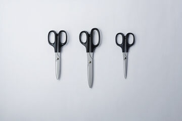 HASA Scissors x Strong Long x Black,Black, small image number 3