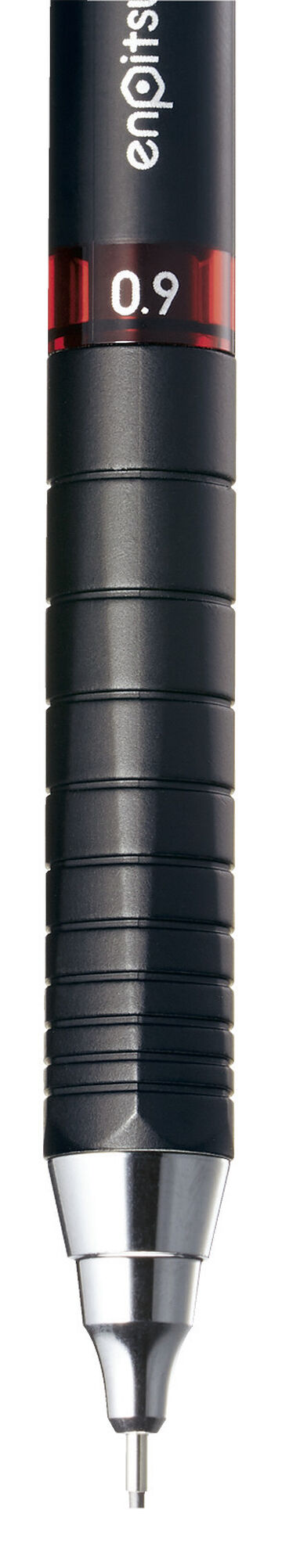 Enpitsu sharp mechanical pencil TypeM 0.9mm Metal Grip,Red, small image number 4