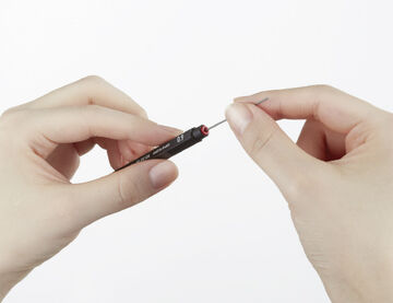 Enpitsu sharp Pencil lead 0.3mm 2B,Black, small image number 3