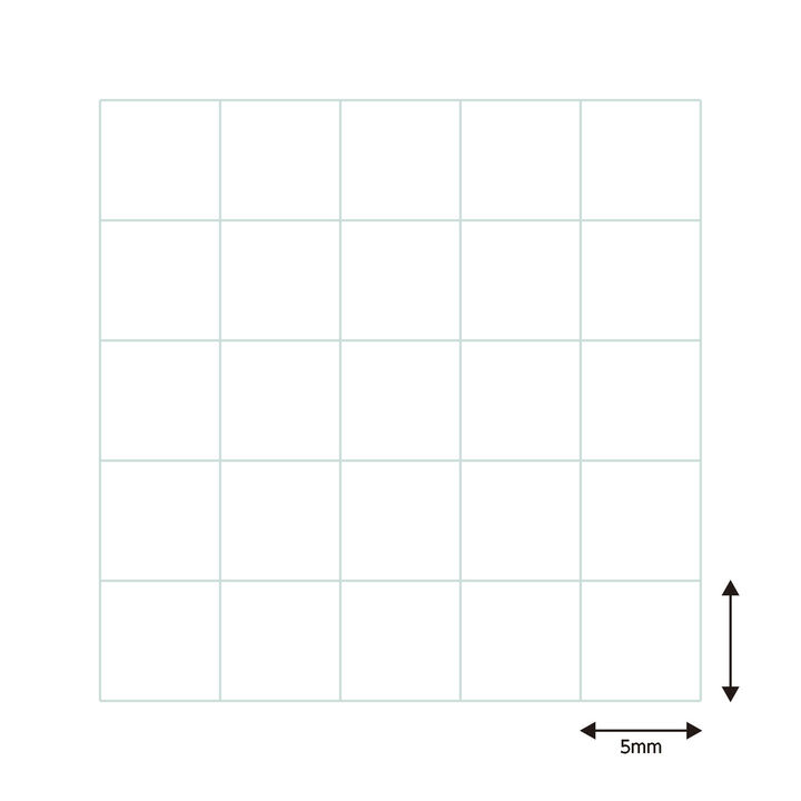 Campus Report pad B5 White 5mm grid rule 50 sheets,clear, medium image number 3