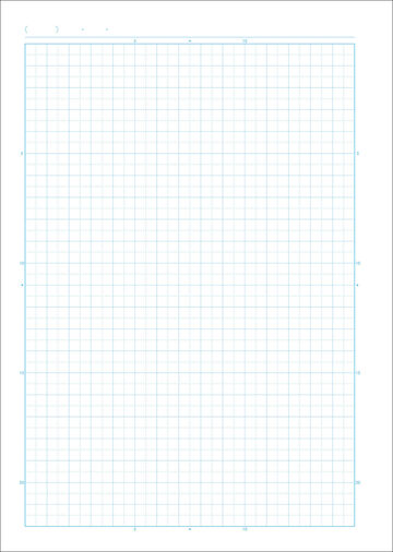 Campus Soft ring notebook x B5 Blue 5mm grid rule 40 sheets,Blue, small image number 2