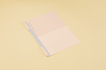 KOKUYO ME Clip notebook A4 BRIGHT SAND,Pink, small image number 1