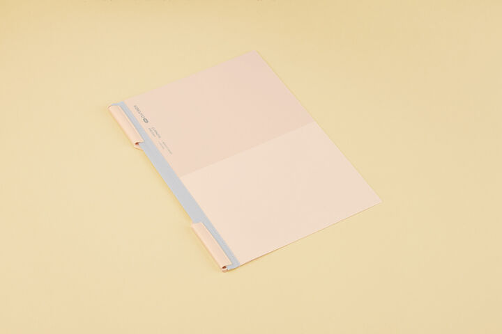 KOKUYO ME Clip notebook A4 BRIGHT SAND,Pink, medium image number 1