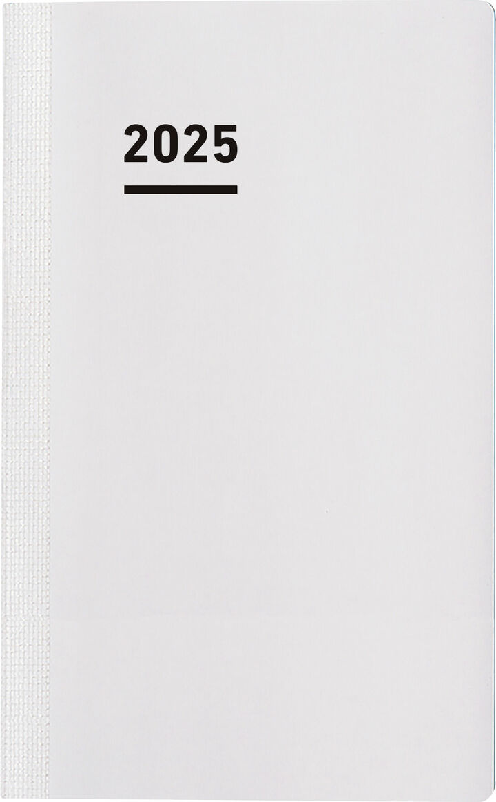 JIBUN TECHO 2025 Diary Refill,White, medium image number 0