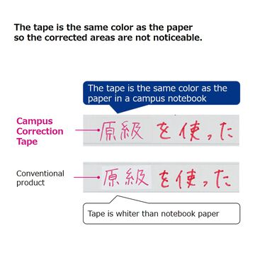 Campus correction tape 6m x 6.5mm Refill Tape,Pink, small image number 2