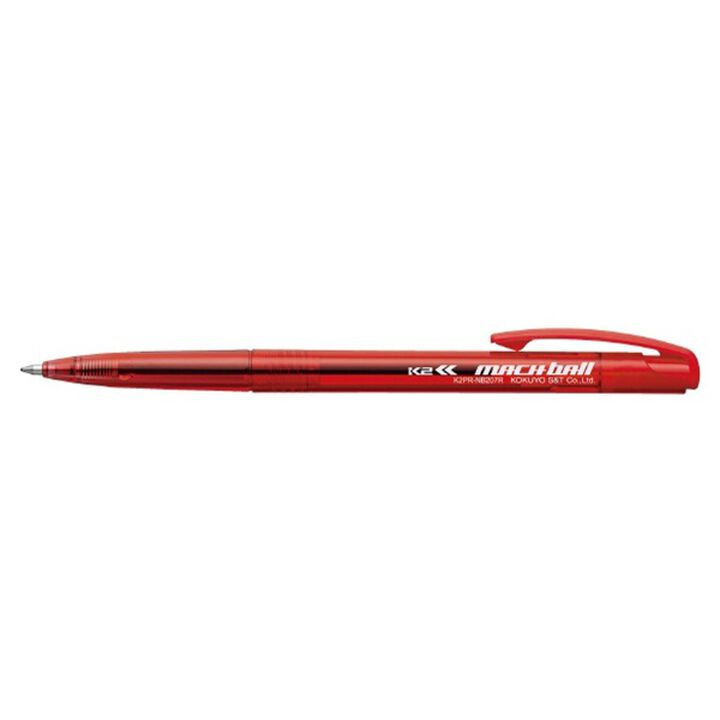Smooth touch K2 Ball-point pen 0.7mm set of 10 Red,Red, medium image number 0