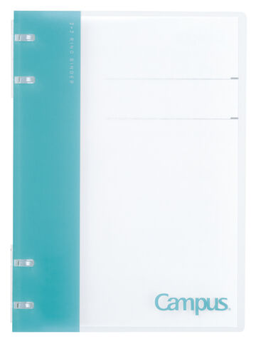 Campus Binder notebook 2x2 Ring A5 Light Blue,LightBlue, small image number 0