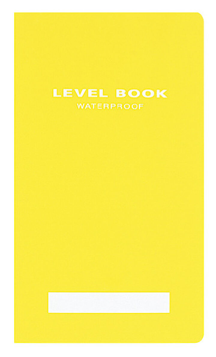 Field Notebook Bright Color Waterproof・PP Cover,Yellow, medium image number 0