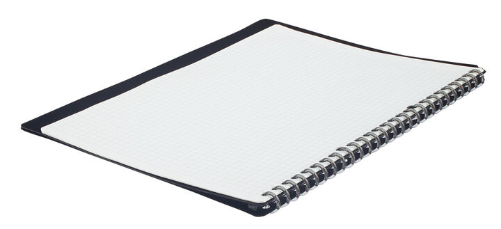Campus Binder notebook 20 Hole B5 Black 5 sheets,Black, medium image number 4