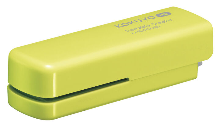 KOKUYO ME Portable stapler TENNIS,Green, medium