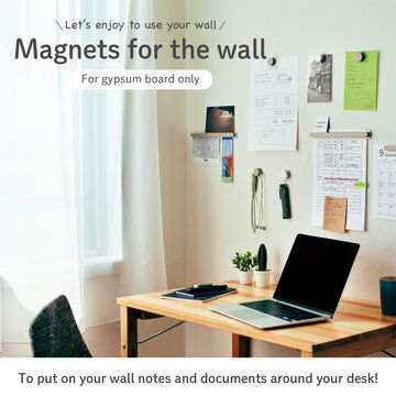 MAGNET for the wall Starter Kit Ｂ White,White, small image number 3