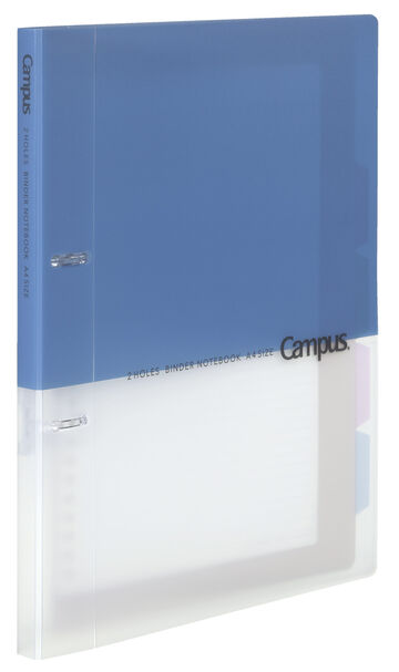 Campus Easy binding of prints 2 Hole Binder notebook A4 Blue,Blue, small image number 1