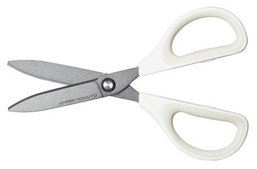 SAXA Scissors x Fluorine and Non-stick blade x White,Transparent, small image number 1