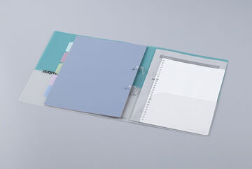 Campus Easy binding of prints 2 Hole Binder notebook A4 Light Blue,Light Blue, small image number 2