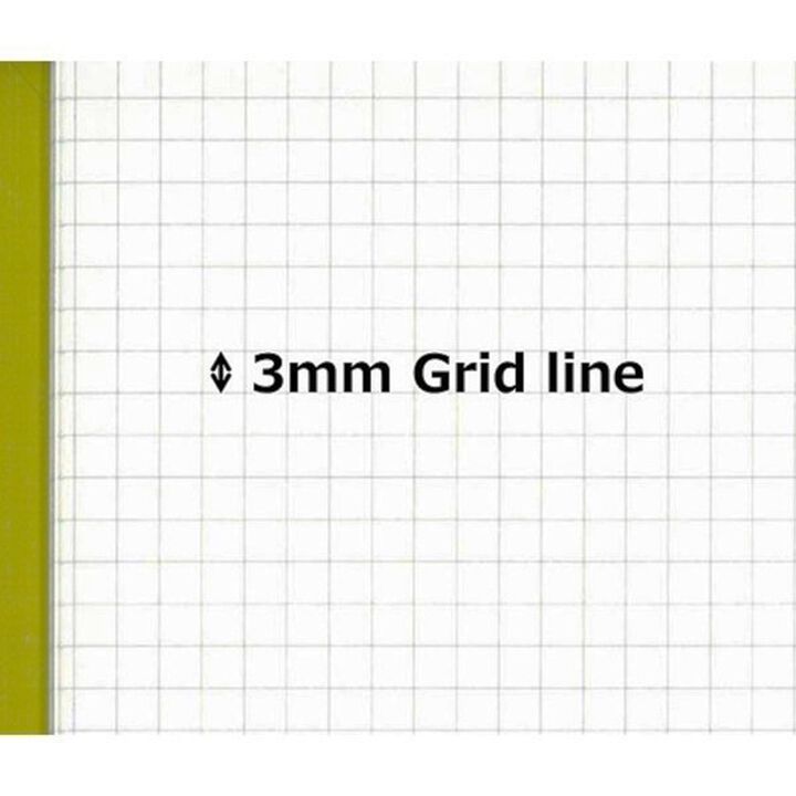 Field notebook Sketch Book 3mm Grid Line,Charcoal black, medium image number 1