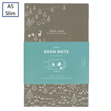 Ehon Notebook A5 slim,, small image number 0