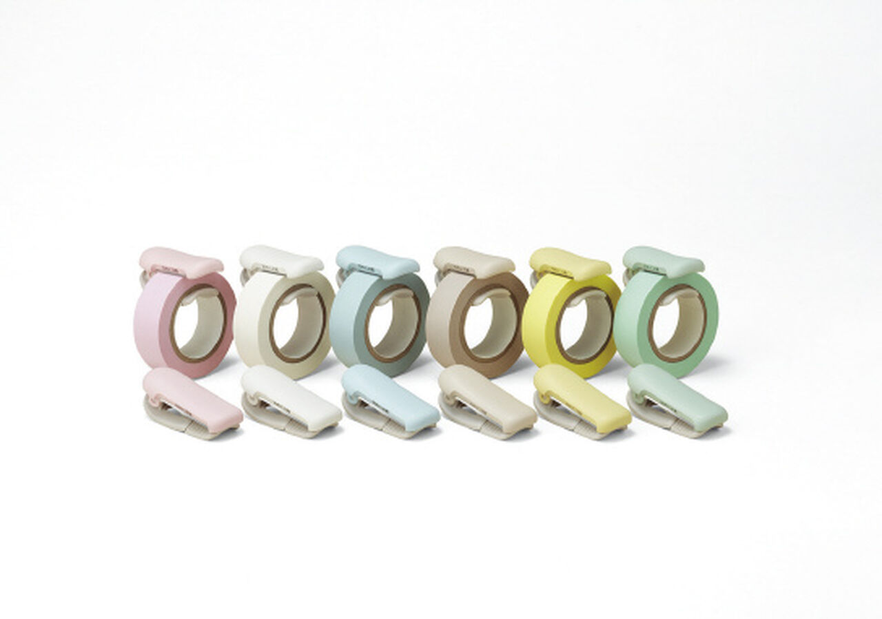 KOKUYO │Official Global Online Store │Karu Cut clip-type masking tape  cutter 10~15mm Light Brown