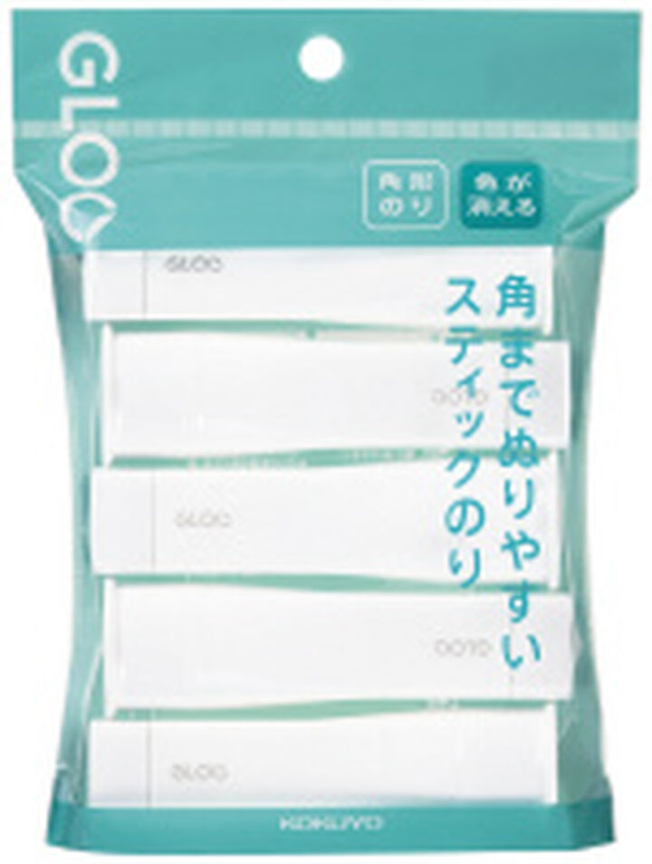 GLOO Stick Glue Disappearing Blue 10g Pack of 5,White, medium