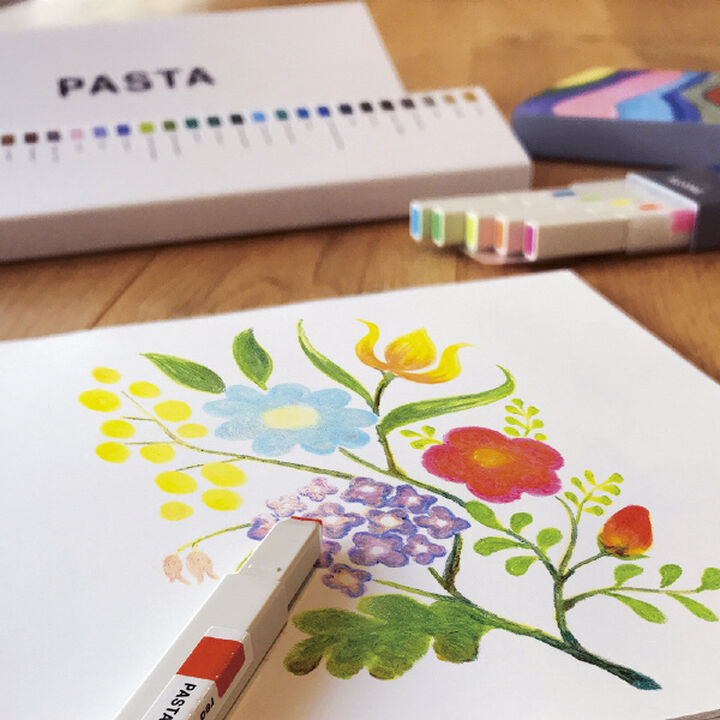 Pasta Marker pen set of 10 colors,Mixed, medium image number 3