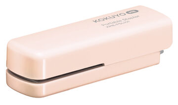 KOKUYO ME Portable stapler BRIGHT SAND,Pink, small image number 1