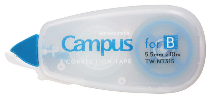 Campus correction tape 10m x 5.5mm,Blue, medium