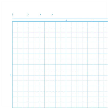 Campus Soft ring notebook x B5 Blue 5mm grid rule 40 sheets,Blue, small image number 3