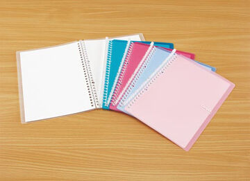 Campus Smartring Slim Binder B5 60 Sheets Light Pink,LightPink, small image number 6