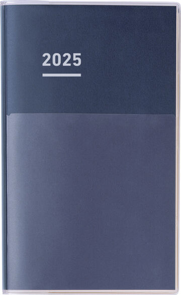 JIBUN TECHO 2025 Diary Indigo,Navy, small image number 0