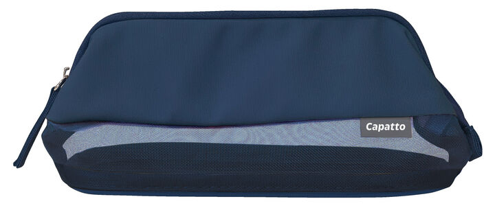 Capatto Mesh Pencase Navy,Navy, medium image number 0