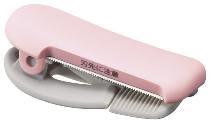 Karu Cut clip-type Washi Tape cutter 20~25mm Light Pink,Light Pink, medium