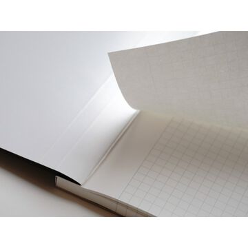 Campus Memo Pad 5mm Grid line 70 Sheets A4,Black, small image number 3