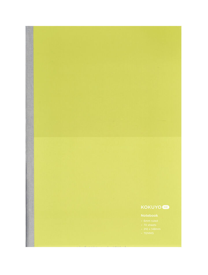 KOKUYO ME Notebook A5 TENNIS,Green, medium image number 0