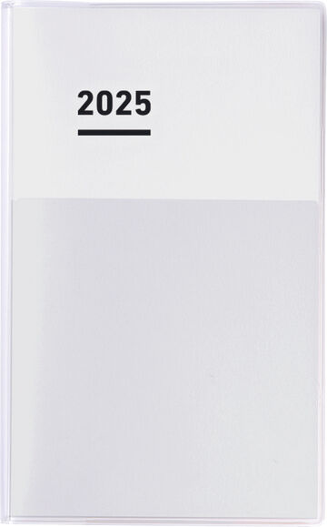 JIBUN TECHO mini 2025 Diary White,White, small image number 0