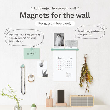 MAGNET for the wall Starter Kit Ｂ White,White, small image number 2