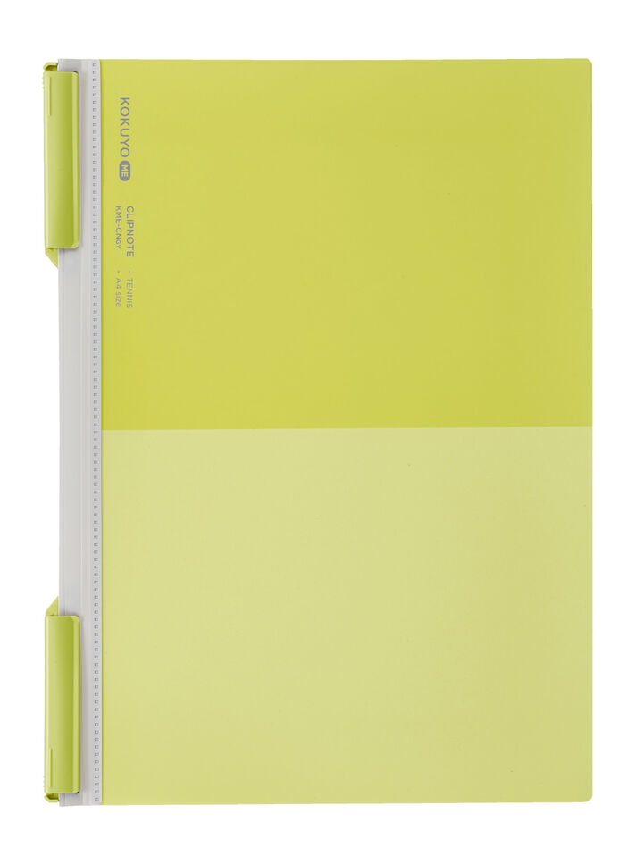 KOKUYO ME Clip notebook A4 TENNIS,Green, medium image number 0