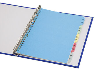 Campus Loose leaf 26 Hole B5 5 Sheets,Blue, small image number 2