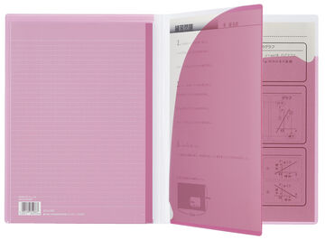 Campus notebook Notebook Print storage pocket included A4 Pink 7mm rule 30 sheets,Pink, small image number 7