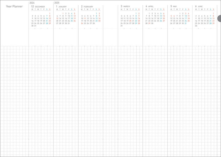 Softring Diary B6 Size Landscape Pattern,Mixed, medium image number 2