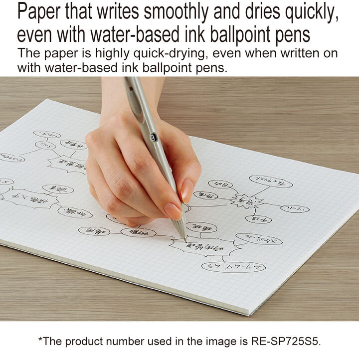 Campus Report pad A3 White 5mm grid rule 50 sheets,Transparent, medium image number 5