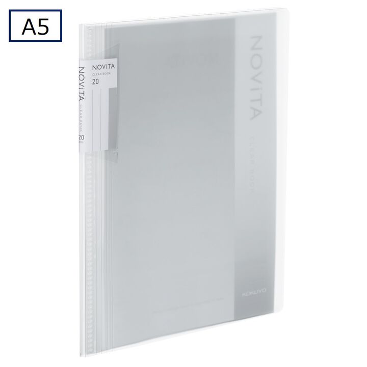 Clear book NOVITA A5 20 Sheets Transparent,Transparent, medium