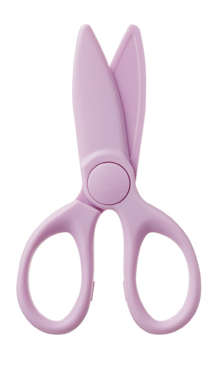 Plastic scissors for Kids Purple,Pastel lilac, medium image number 0